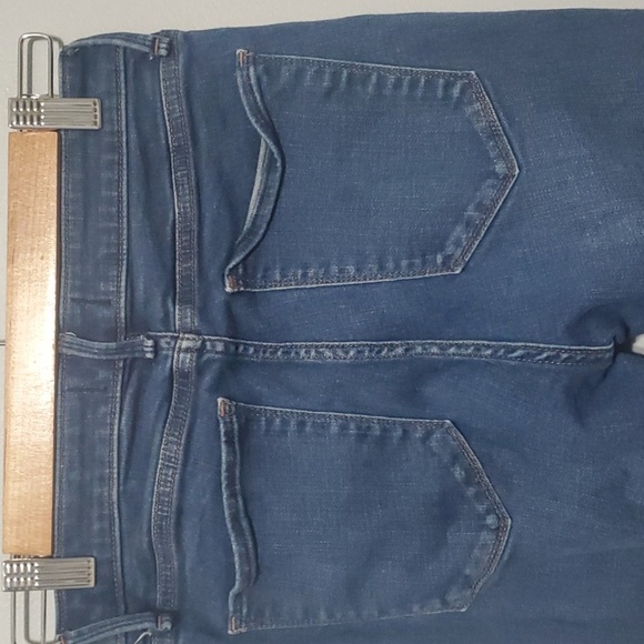 Abercrombie & Fitch Jeans Womens Size 6 Blue Multi-color Side Stripe Fra… - Picture 8 of 13